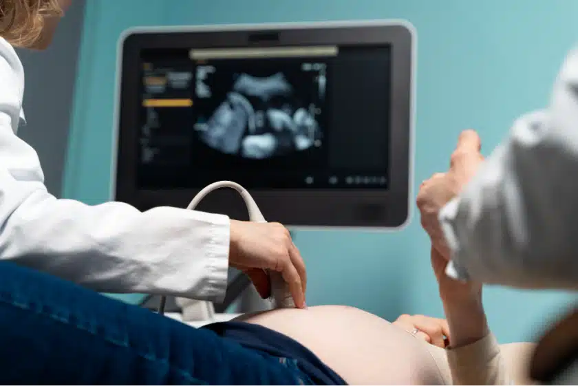 Ultrasound scan during pregnancy at AdvaMed Hospital – Advanced prenatal care in Chandigarh and Zirakpur